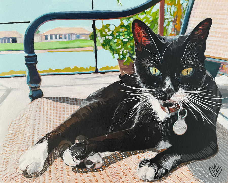 Acrylic Pet Portrait