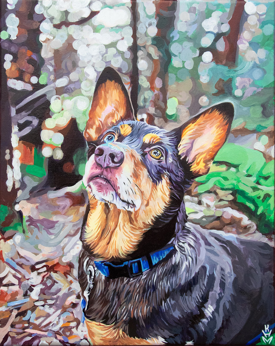 Acrylic Pet Portrait