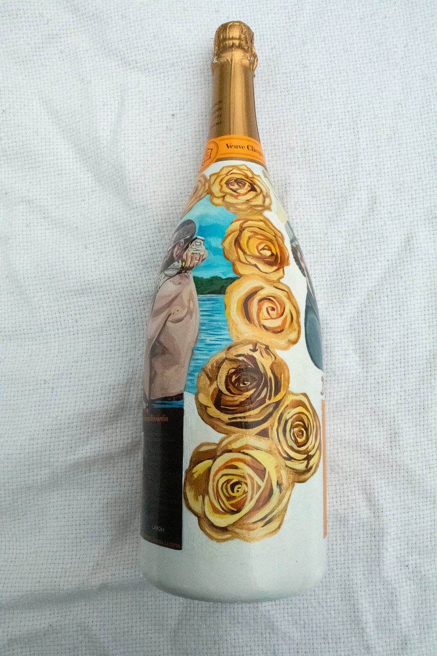 Hand Painted Veuve Clicquot