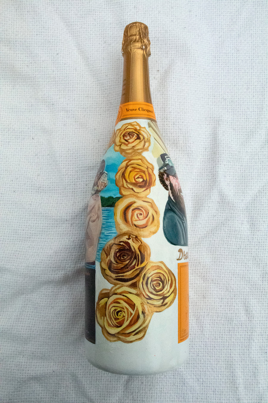 Hand Painted Veuve Clicquot