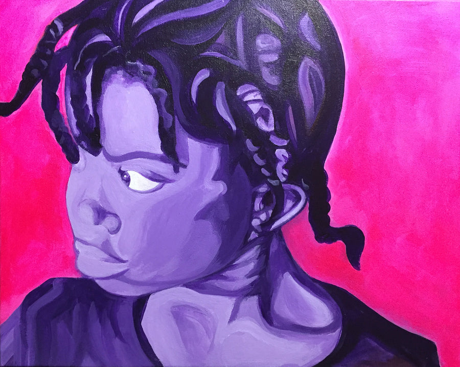 Acrylic Portrait