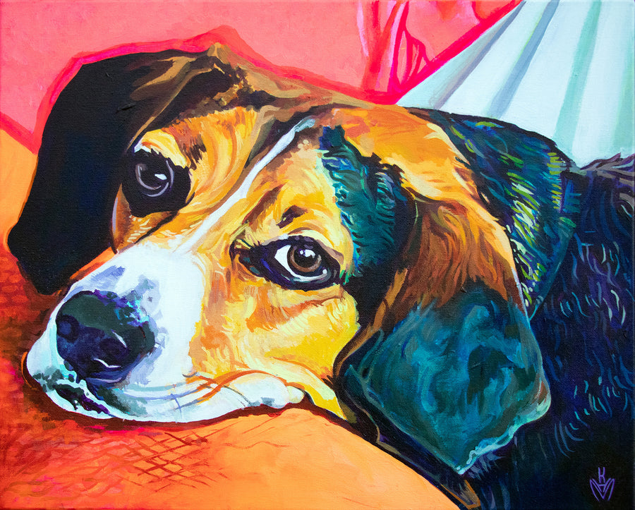 Acrylic Pet Portrait