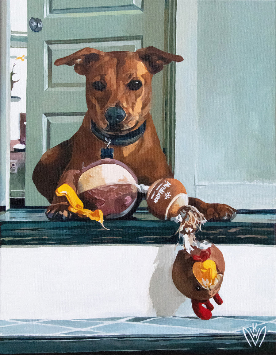 Acrylic Pet Portrait