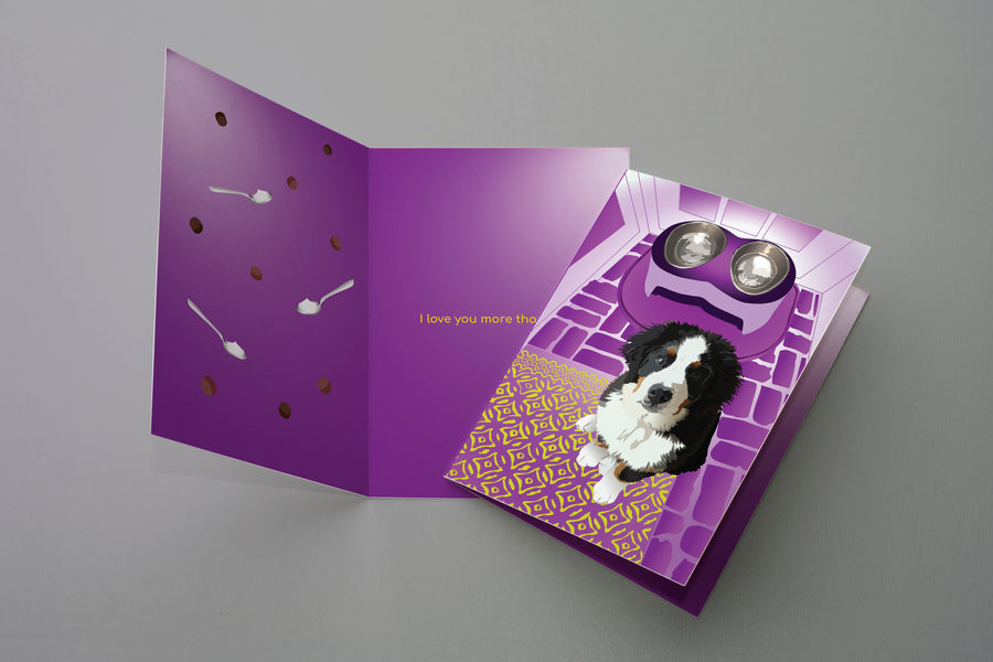 More than food greeting card