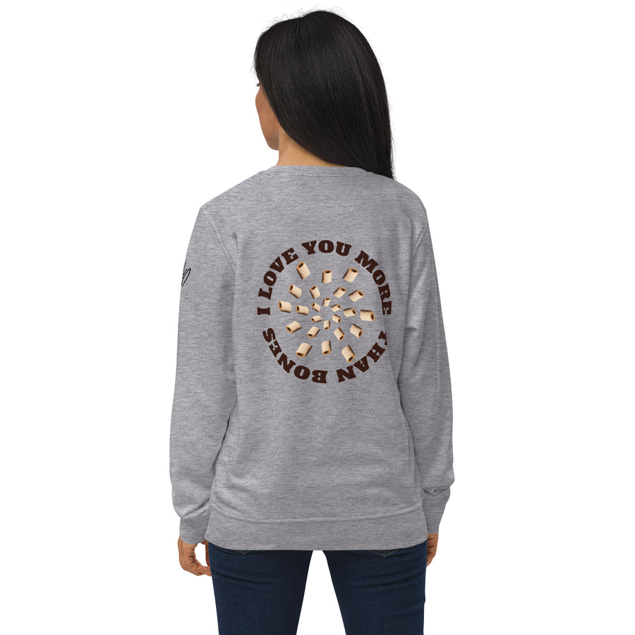 More Than Bones Unisex organic sweatshirt