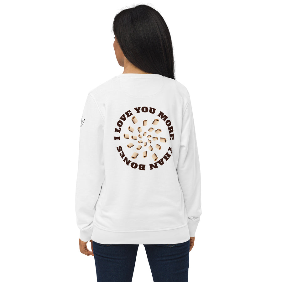 More Than Bones Unisex organic sweatshirt