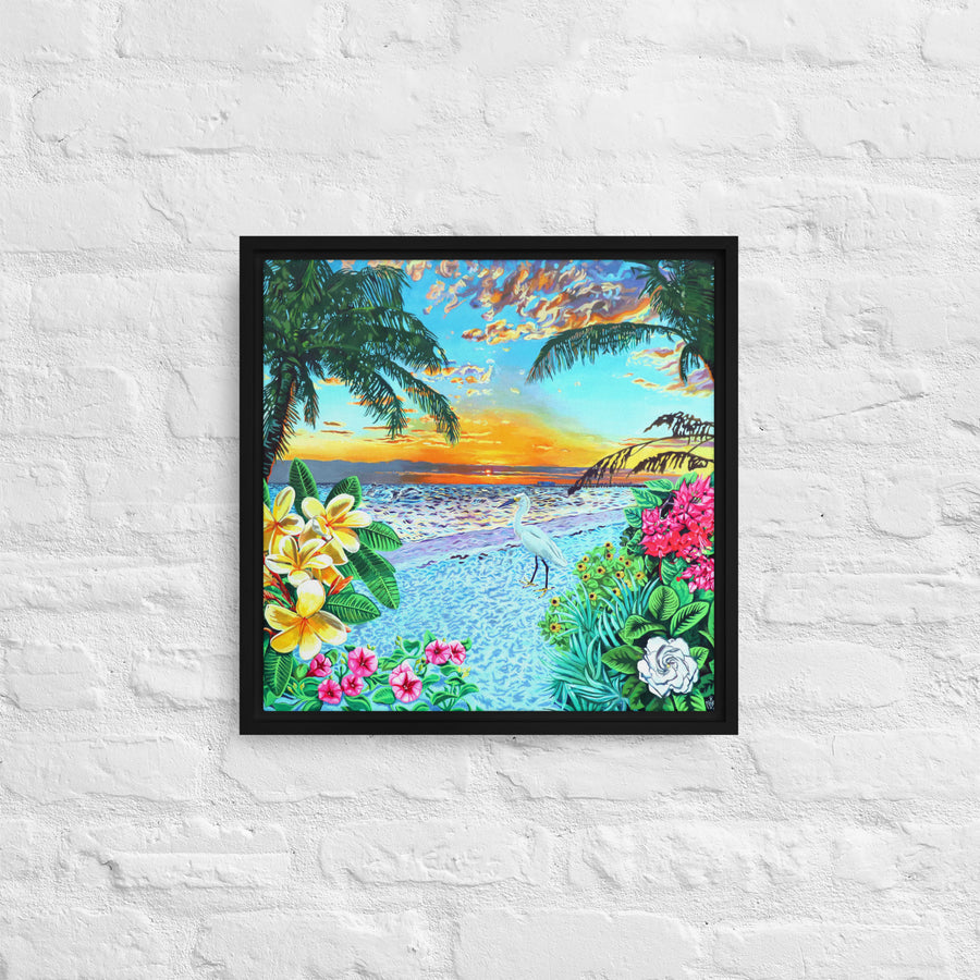 Anna Maria Island Framed Canvas