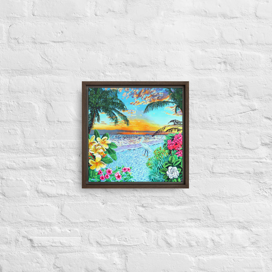 Anna Maria Island Framed Canvas