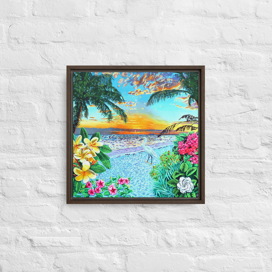 Anna Maria Island Framed Canvas