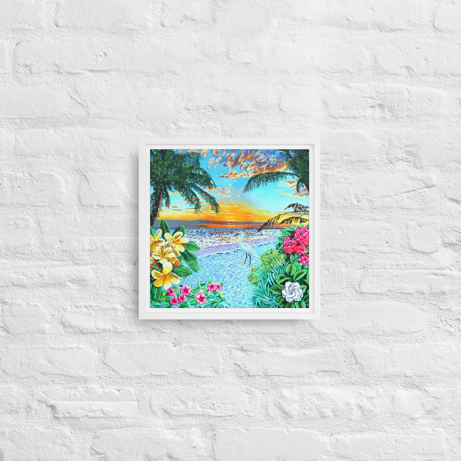 Anna Maria Island Framed Canvas